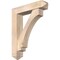 Ekena Millwork Imperial Arts and Crafts Smooth Bracket w/ Offset Brace, Douglas Fir, 7 1/2"W x 34"D x 42"H BKT0806X34X42IMP03SDF - alternate 1